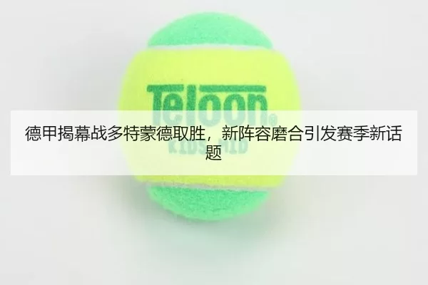 德甲揭幕战多特蒙德取胜，新阵容磨合引发赛季新话题